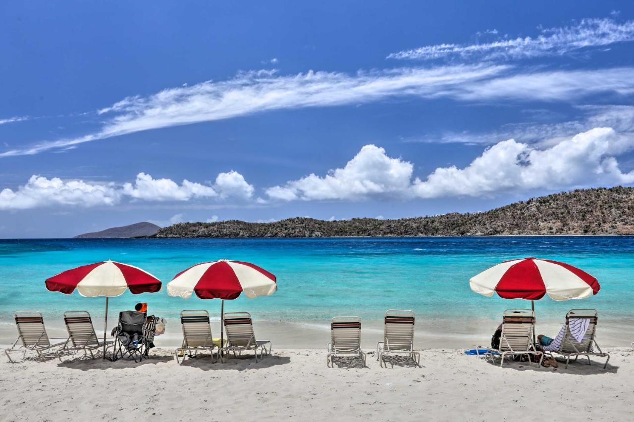 Saint Thomas Condo With Ocean Views, Walk To Beach! Frydendal Exteriér fotografie