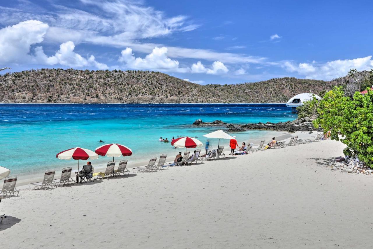Saint Thomas Condo With Ocean Views, Walk To Beach! Frydendal Exteriér fotografie